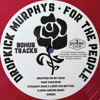 2LP Dropkick Murphys: For The People LTD