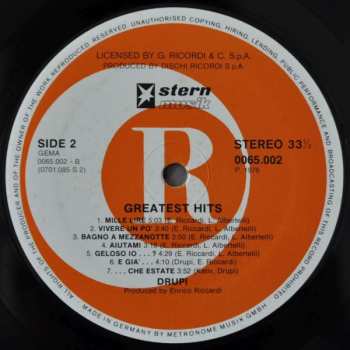 LP Drupi: Greatest Hits