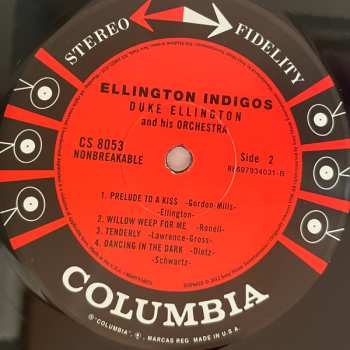 LP Duke Ellington And His Orchestra: Ellington Indigos