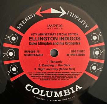 2LP Duke Ellington And His Orchestra: Ellington Indigos LTD | NUM
