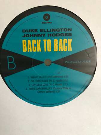 LP Duke Ellington: Back To Back LTD