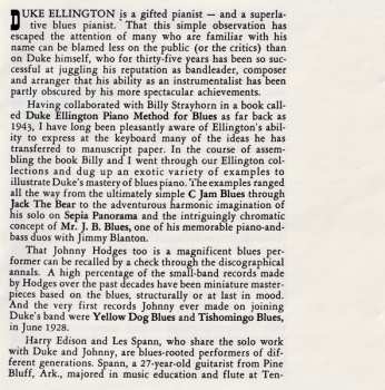 CD Duke Ellington: Back To Back (Duke Ellington And Johnny Hodges Play The Blues)