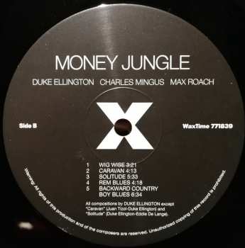 LP Duke Ellington: Money Jungle LTD