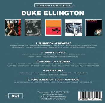 5CD/Caja Duke Ellington: Timeless Classic Albums