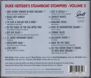 CD Duke Heitger's Steamboat Stompers: Duke Heitger's Steamboat Stompers Volume Two