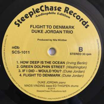 LP Duke Jordan: Flight To Denmark