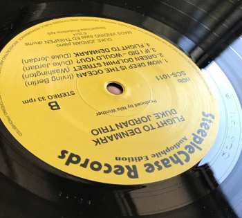 LP Duke Jordan: Flight To Denmark