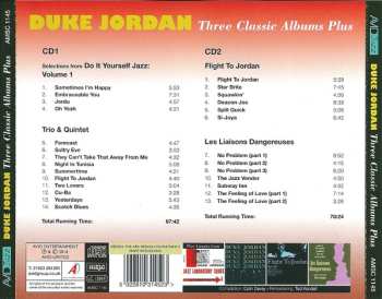 2CD Duke Jordan: Three Classic Albums  Plus