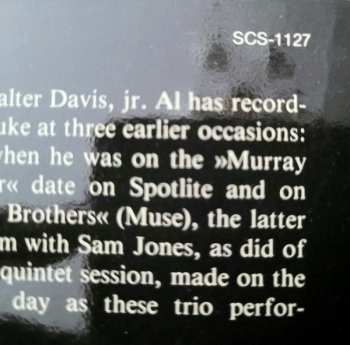 LP Duke Jordan Trio: Lover Man