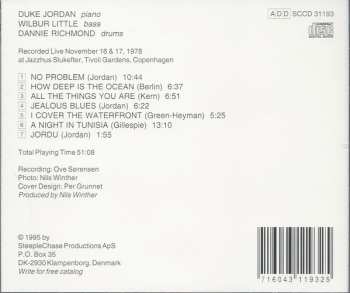 CD Duke Jordan Trio: Tivoli Two