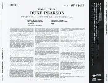 CD Duke Pearson: Tender Feelin's