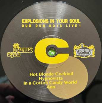 2LP/SP Dum Dum Boys: Explosions In Your Soul - Dum Dum Boys Live At La Station !
