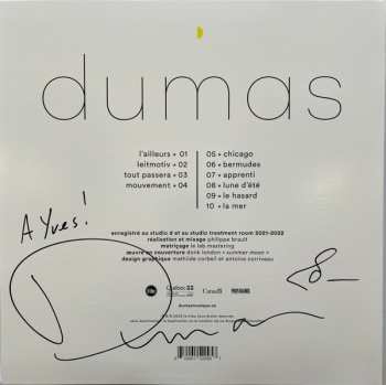 LP Dumas: Cosmologie