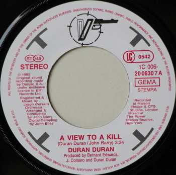 SP Duran Duran: A View To A Kill (Im Angesicht Des Todes)