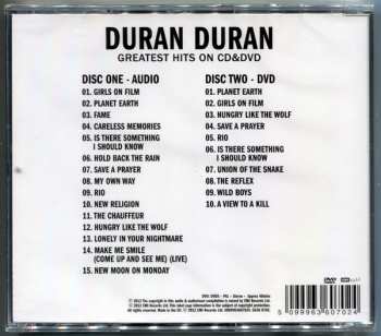 CD/DVD Duran Duran: Greatest Hits On CD&DVD
