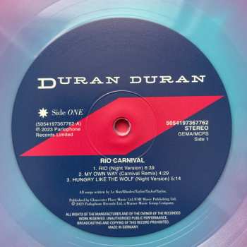 LP Duran Duran: Rio Carnival LTD | CLR