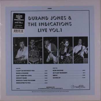 Album Durand Jones & The Indications: Live Vol. 1