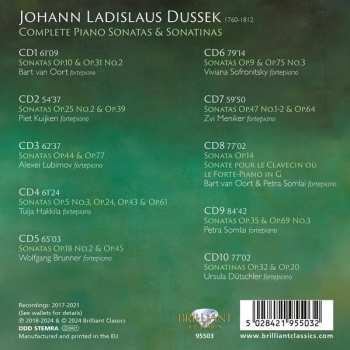 10CD Jan Ladislav Dusík: Complete Piano Sonatas & Sonatinas