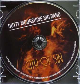 CD Dutty Moonshine Big Band: City Of Sin