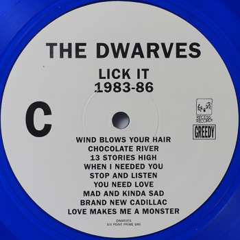 2LP Dwarves: Lick It (The Psychedelic Years) 1983-1986 LTD | CLR