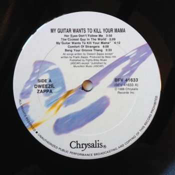 LP Dweezil Zappa: My Guitar Wants To Kill Your Mama...