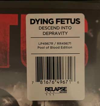 LP Dying Fetus: Descend Into Depravity CLR