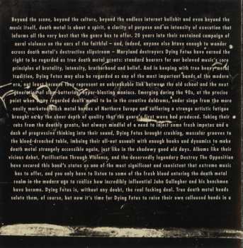 CD Dying Fetus: History Repeats