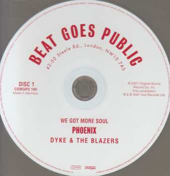2CD Dyke & The Blazers: We Got More Soul (The Ultimate Broadway Funk)