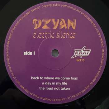 LP Dzyan: Electric Silence