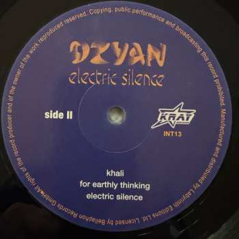 LP Dzyan: Electric Silence