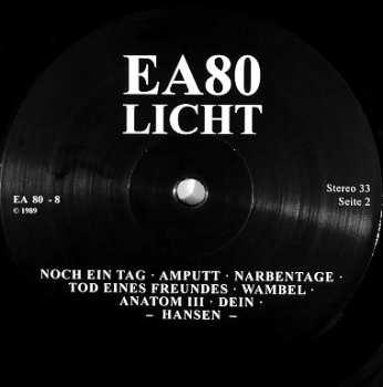 LP/SP EA80: Licht