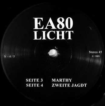 LP/SP EA80: Licht