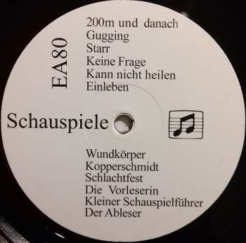 LP EA80: Schauspiele