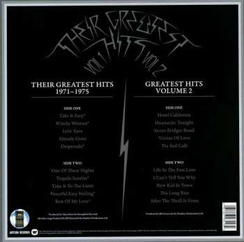 2LP/Caja Eagles: Their Greatest Hits Volumes 1 & 2