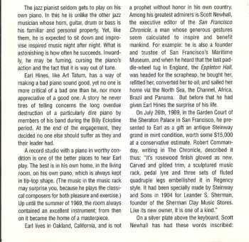 CD Earl Hines: At Home