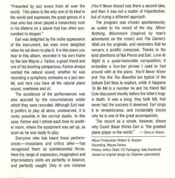 CD Earl Hines: At Home