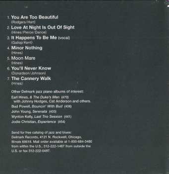 CD Earl Hines: At Home