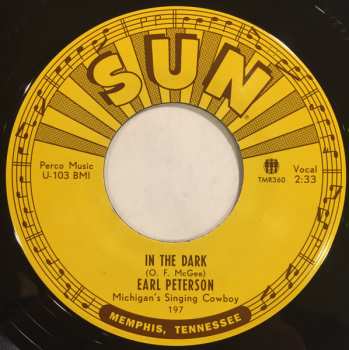 SP Earl Peterson: Boogie Blues / In The Dark