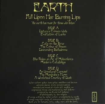 2LP Earth: Full Upon Her Burning Lips