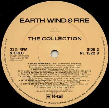 2LP Earth, Wind & Fire: The Collection