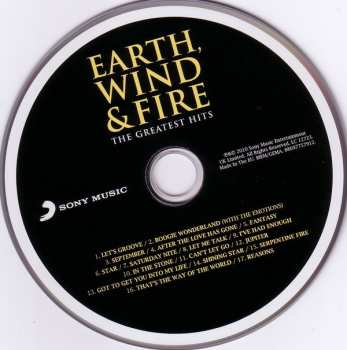 CD Earth, Wind & Fire: The Greatest Hits