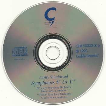 CD Easley Blackwood: Symphonies 5 & 1