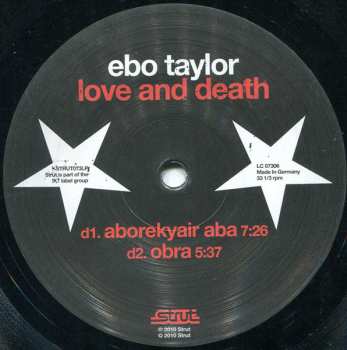 2LP Ebo Taylor: Love And Death