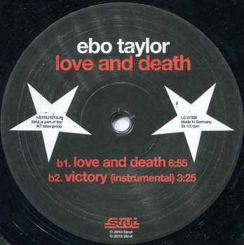 2LP Ebo Taylor: Love And Death