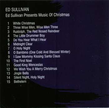 CD Ed Sullivan: Ed Sullivan Presents Music Of Christmas