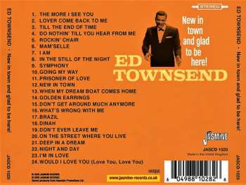 CD Ed Townsend: New In Town And Glad To Be Here!