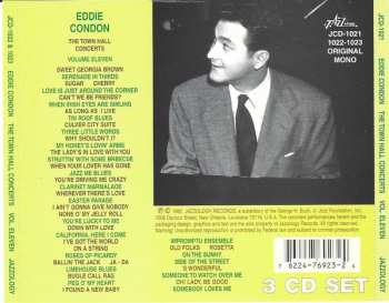 3CD Eddie Condon: The Town Hall Concerts, Volume Eleven