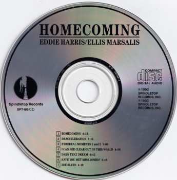 CD Eddie Harris: Homecoming