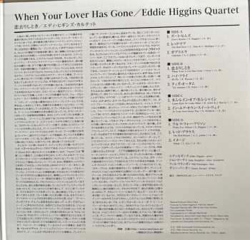 2LP Eddie Higgins Quartet: When Your Lover Has Gone LTD