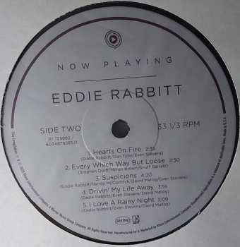 LP Eddie Rabbitt: Now Playing